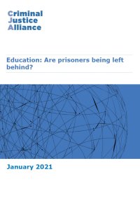 CJA Resource 3 Prison Education Inquiry FINAL 1 Jan cover page